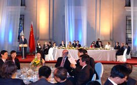 Cena en Honor del Presidente de la República Popular China