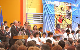 Ceremonia Inauguración Escuela Bernardo O Higgins