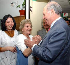 Visita al Consultorio, Eduardo Frei Montalva