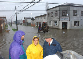 Visita Zona Afectada por Temporales - Valdivia