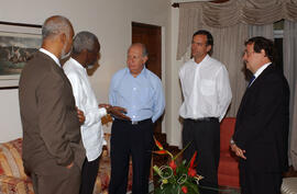 Reunión con Primer Ministro de Jamaica