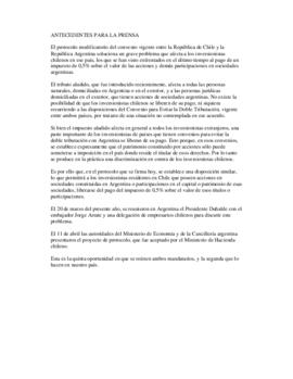 Recibe en audiencia al Presidente de la República Argentina, Eduardo Duhalde