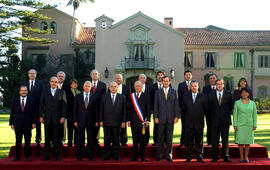 Fotografía Oficial con Gabinete