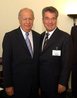 Reunión Presidentes de Chile y Austria