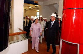 Visita Inspectiva a las Obras de la Biblioteca de Santiago