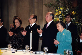 Cena ofrecida a Presidente de China, Jiang Zemin