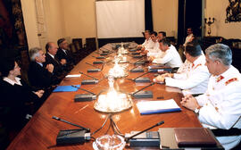 Reunión con Generales del Ejército