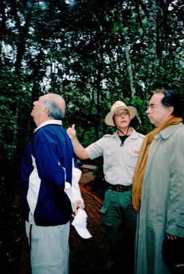 Presidente Ricardo Lagos visita las Cataratas de Iguazú