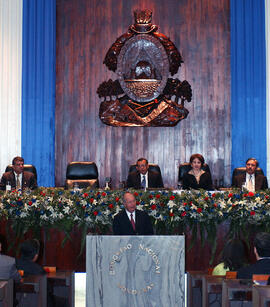 Sesión solemne del Congreso de Honduras