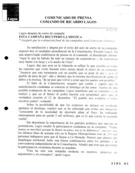 Esta campaña recuperó la mística. Lagos después del cierre de campaña