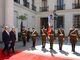 Bienvenida al Presidente de Croacia