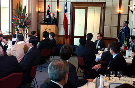 Almuerzo En Honor Al Presidente Lagos
