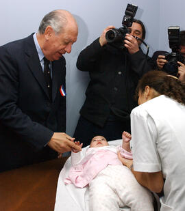 Inauguración del Centro de Salud, Lo Barnechea