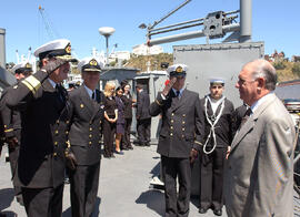 Visita Buque de la Armada AGOR Vidal Gormaz