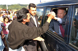 Inauguración de 140 viviendas sociales de la Villa Los Ediles y Villa Los Alcaldes, Paillaco