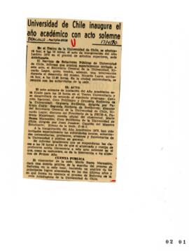Artículos de prensa publicados entre el 8 de octubre de 1960 al 8 de agosto de 1970 relacionados ...