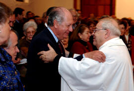 Celebración 40 años de sacerdocio Padre Percival Cowley