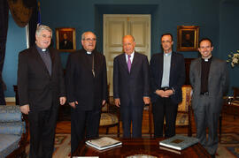 Audiencia con Monseñor Manuel Camilo Vial y Monseñor Cristián Precht