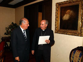 Presidente Lagos Visito a Cardenal Errázuriz