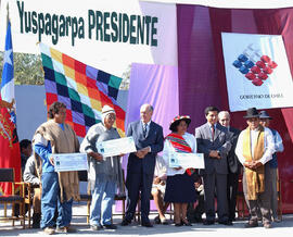 Reunión con comunidades aymaras, Arica