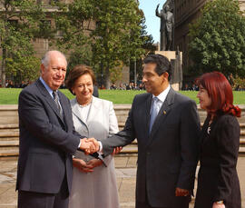 Visita Presidente de Ecuador Sr. Lucio Gutiérrez y Señora Ximena Bohórquez
