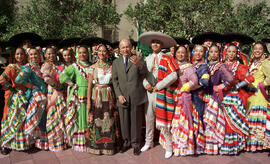 Saludo a embajadas culturales Cumbre del Grupo de Río