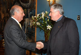 Presidente Lagos se Reúne con Integrantes de la Conferencia Episcopal De Chile