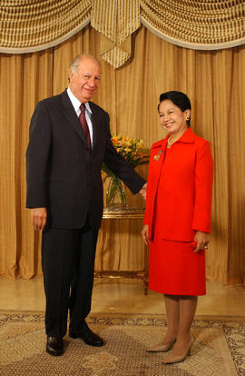 Presidente Ricardo Lagos Sostiene Reuniones Bilaterales