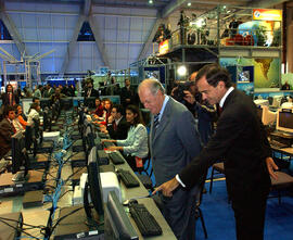 Inauguración del Centro Internacional de Prensa APEC 2004