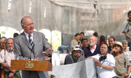 Inauguración del Parque Internacional de las Estatuas, Huechuraba