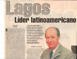 Lagos, líder latinoamericano