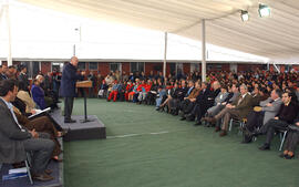 Inauguración Conjunto Habitacional Santa Amalia Uno
