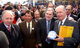 Inauguración Kilómetro 2000 del Programa Caminos Básicos 5000